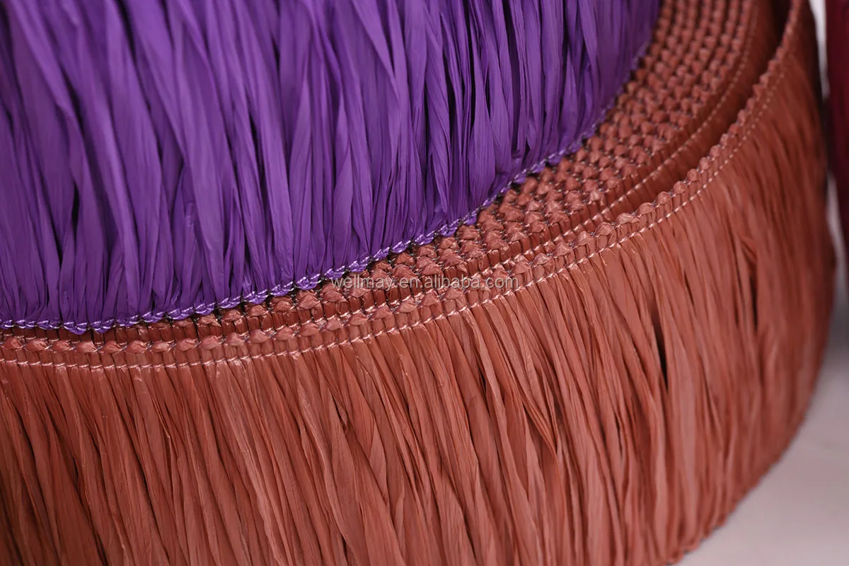  Отделка из искусственной рафии