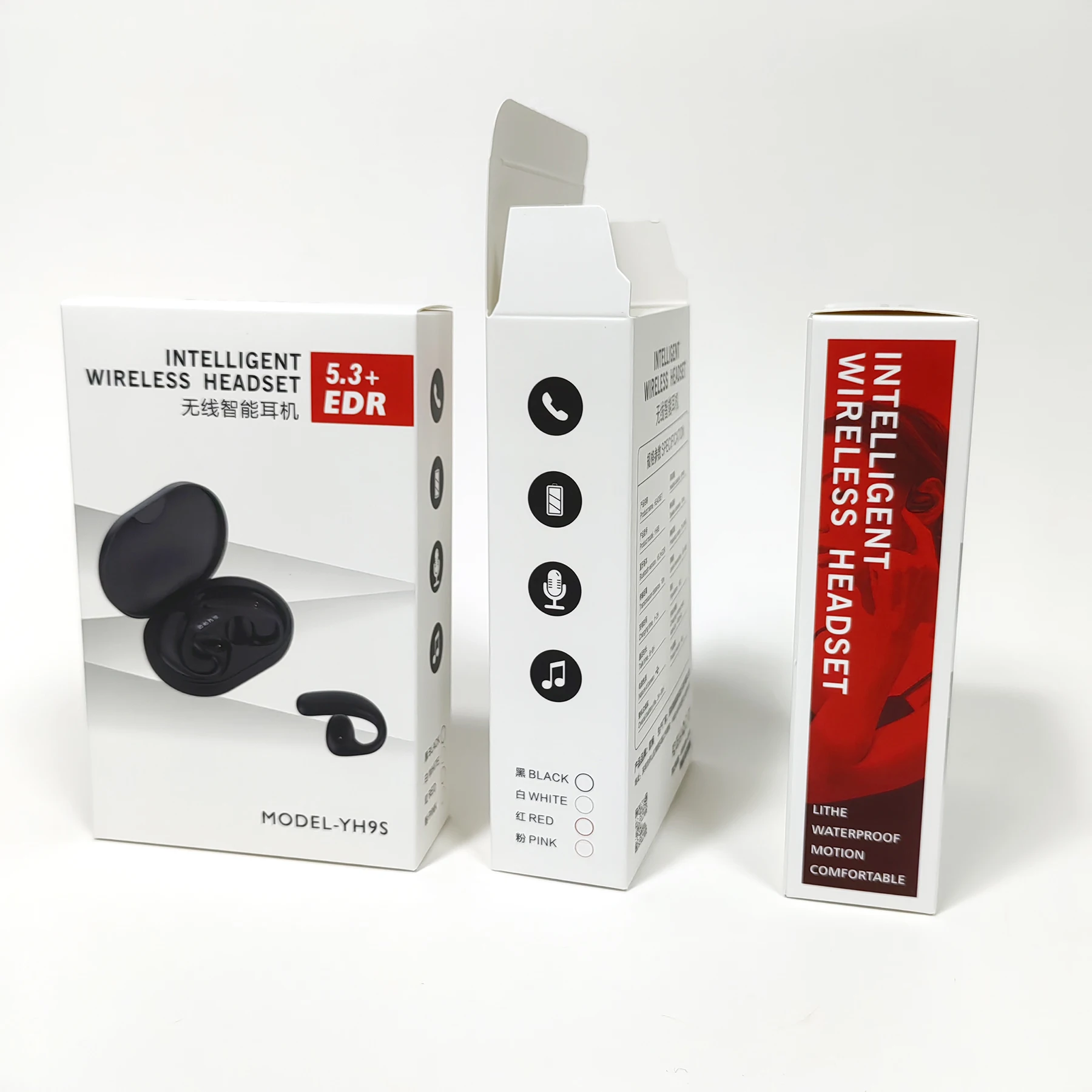 Custom Recyclable Bluetooth Earphone Packaging Box Wireless Bluetooth Electronics Products Paper Boxes