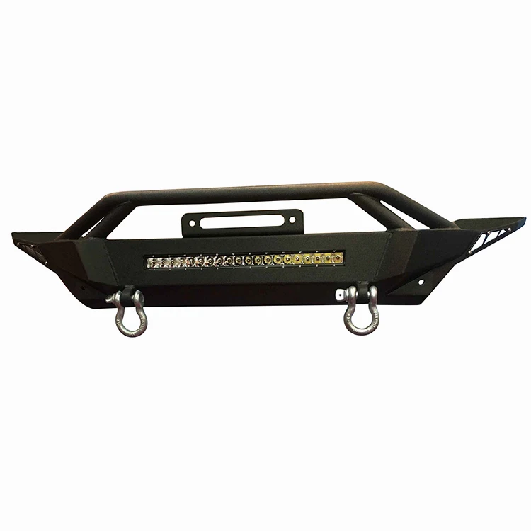 Heavy Duty Offroad Replacement Parts Steel Front bumper for Wrangler 2018+ JL  With Parking Sensor  Hole