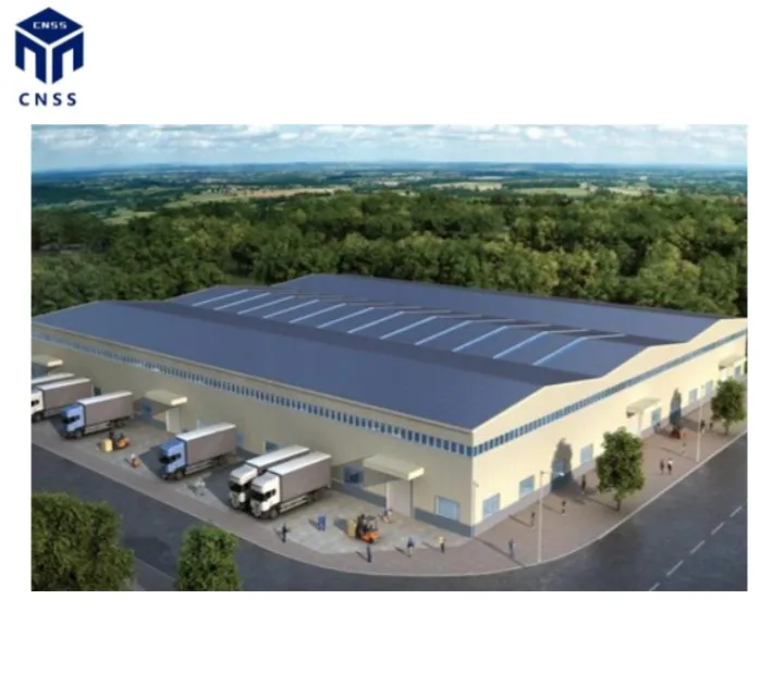 Modern Heavy Structure Light Steel Workshop for Building Modern Warehouses and Developments
