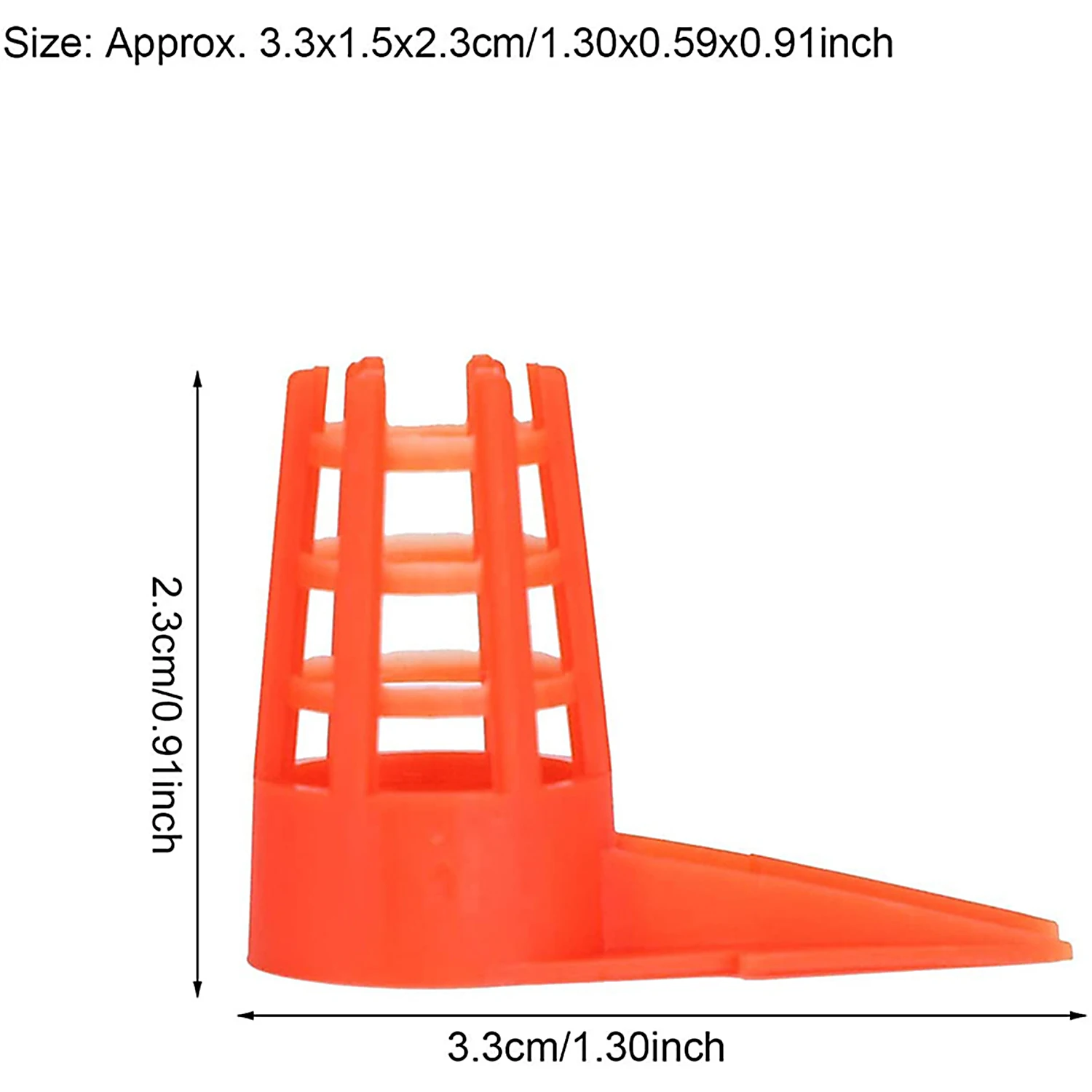 Beekeeping supplies 50pcs Queen Rearing Queen bee cage, Plastic Bee Protective Cover