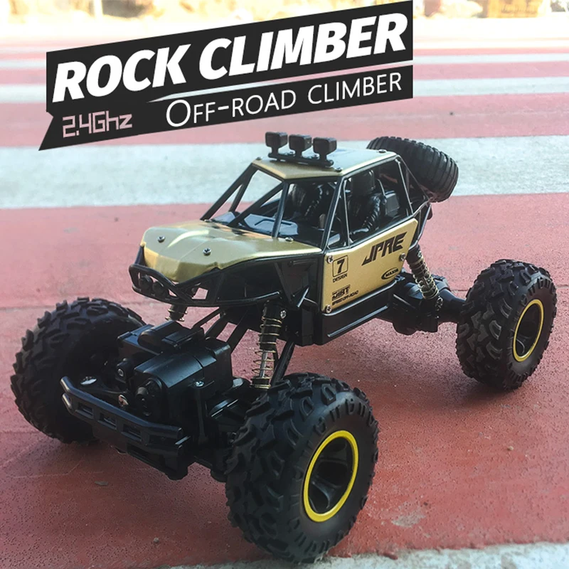 1:16 Радиоуправляемый автомобиль 4WD со светодиодной подсветкой 2 4 г с дистанционным управлением багги внедорожник игрушечный для мальчиков игрушки детей