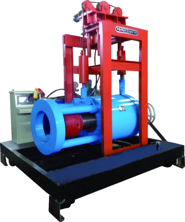 Hydraulic Prestressed Tesioning  machine for concrete pole or concrete pile production 1000 Ton