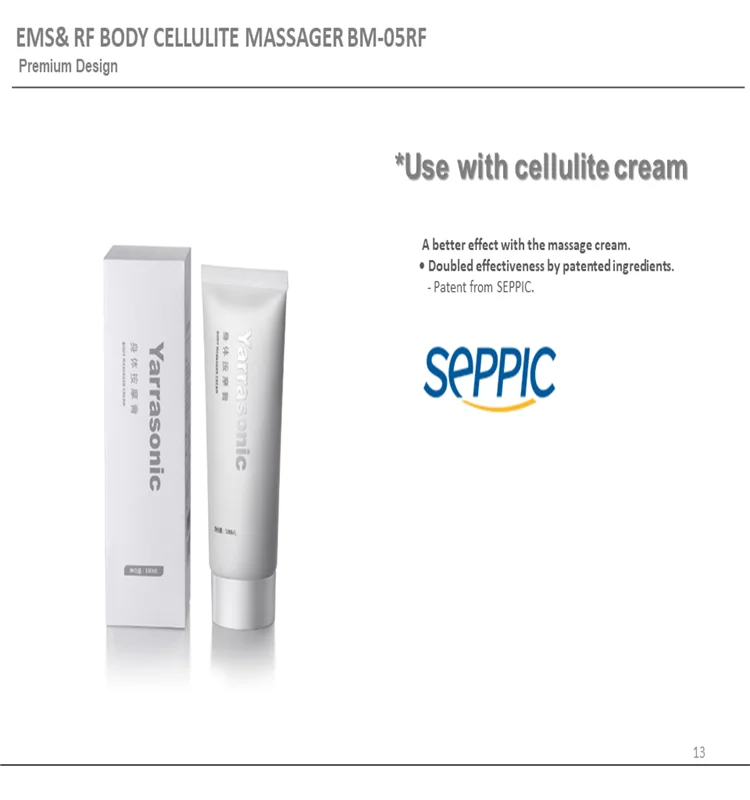 Home fitness training electric EMS infrared fat burning body heat loss handheld massager