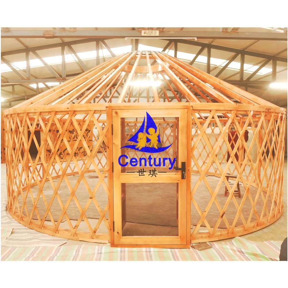High Quality 4 Seasons Dome Tent Mongolian Yurts