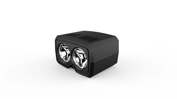 New Patent USB rechargeable mountain LED bike front light with built-in battery