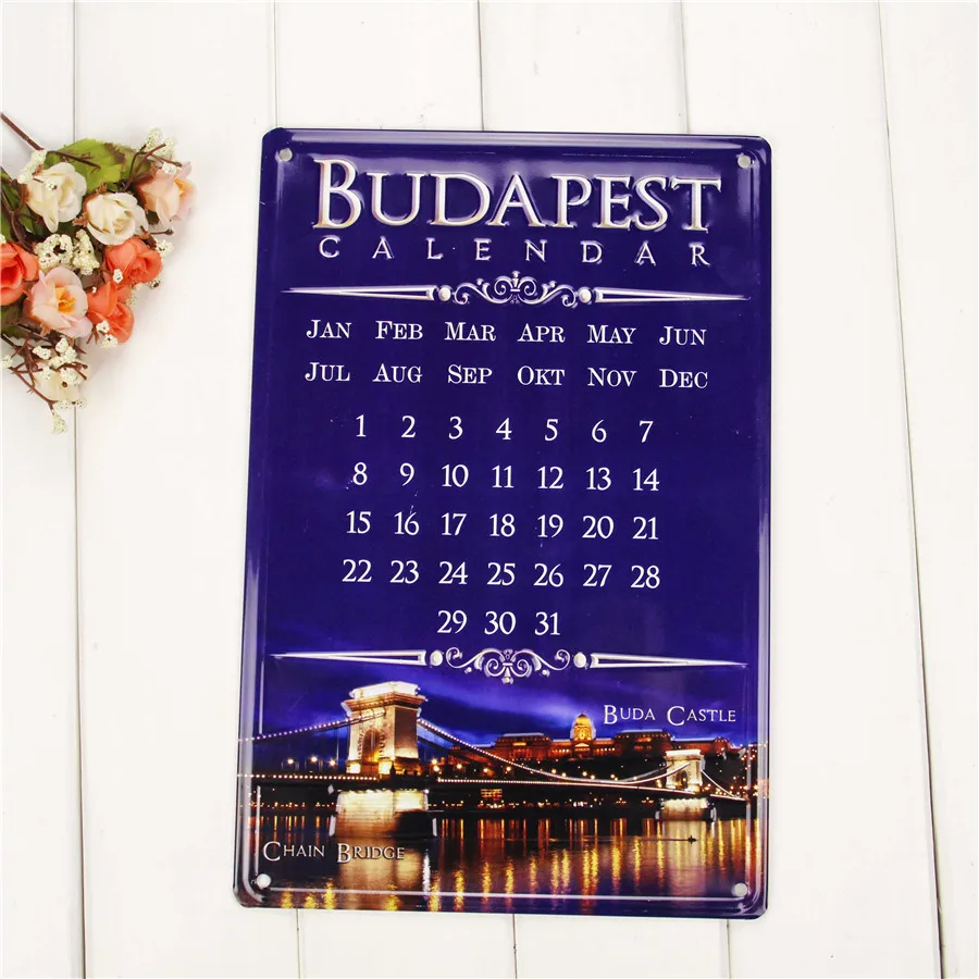 Personalized cheap custom embossed retro antique vintage decoration aluminum metal tin poster for souvenir pub wall decor