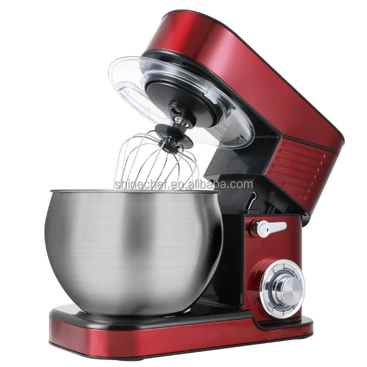 ETL Approval 120V Stainless Steel Kitchen Machine Heavy Duty Dough Mixer 6 Litres Stand Mixer  Planetary Food Cake Mixer