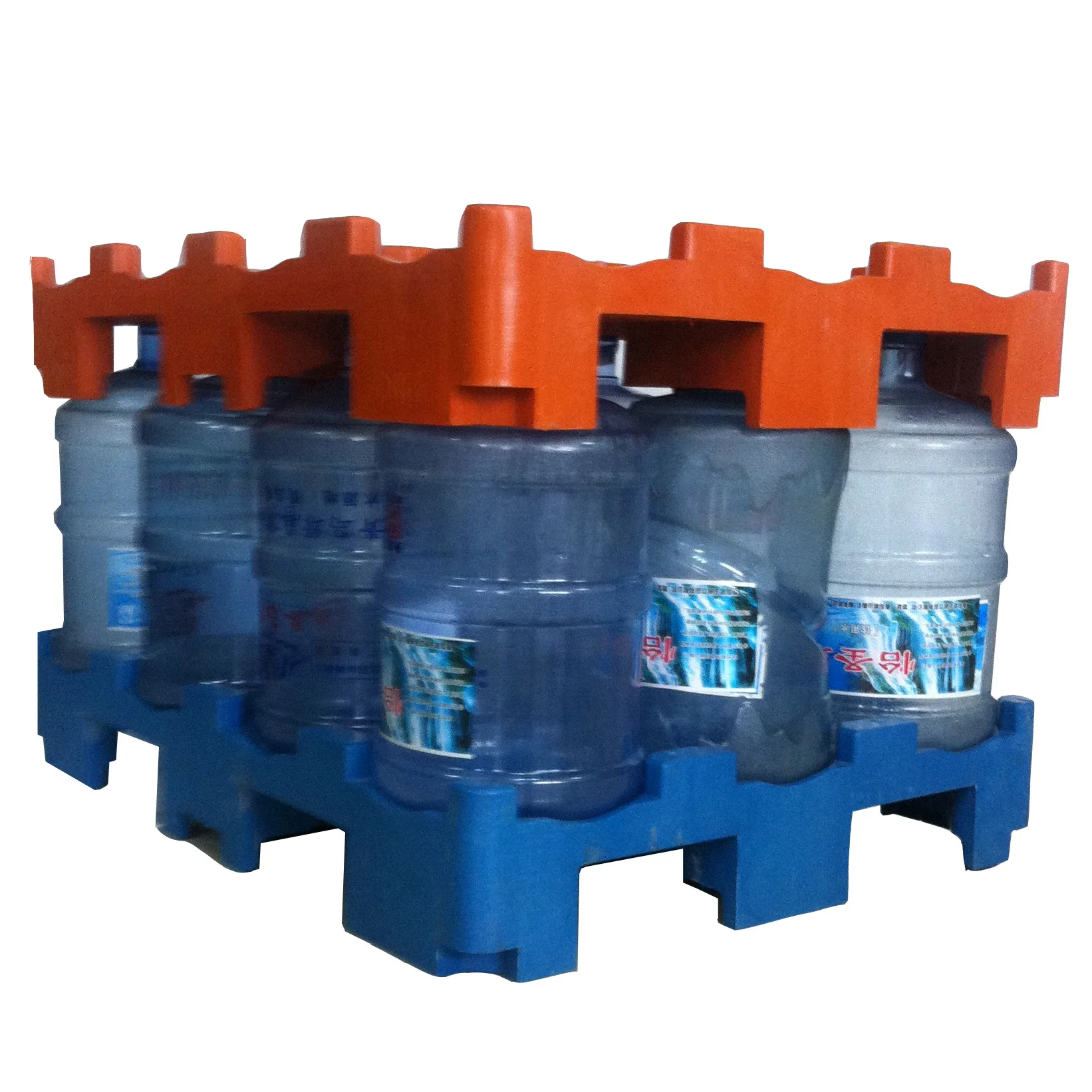 12pcs  Storage Transport Plastic Pallet for 5 galon Water Bucket