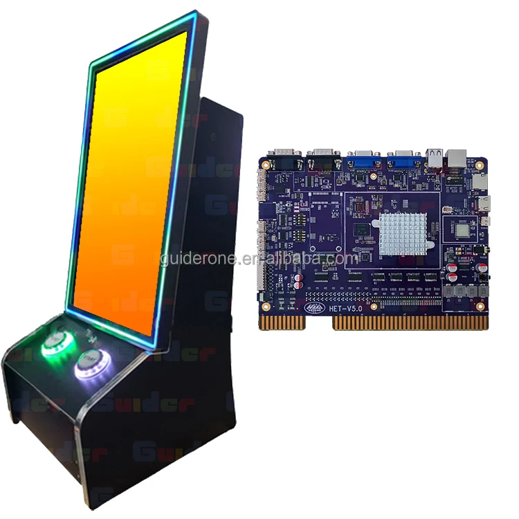 2024 Latest Model 22 Inch Vertical Touch Screen Table Top Standing Arcade Game Machine