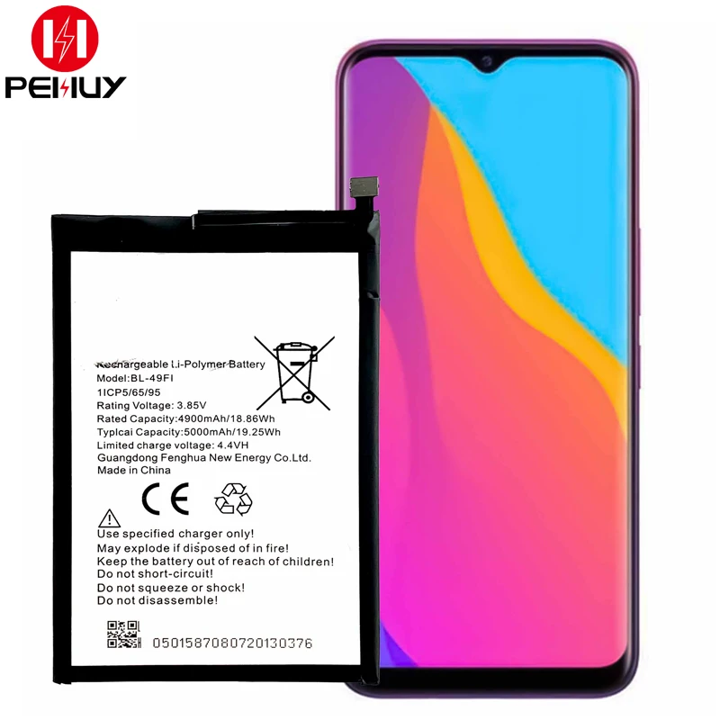 BL-49FI 5000mAh 3.8v lithium ion digital mobile phone batteries aaa for itel P36 P37 battery
