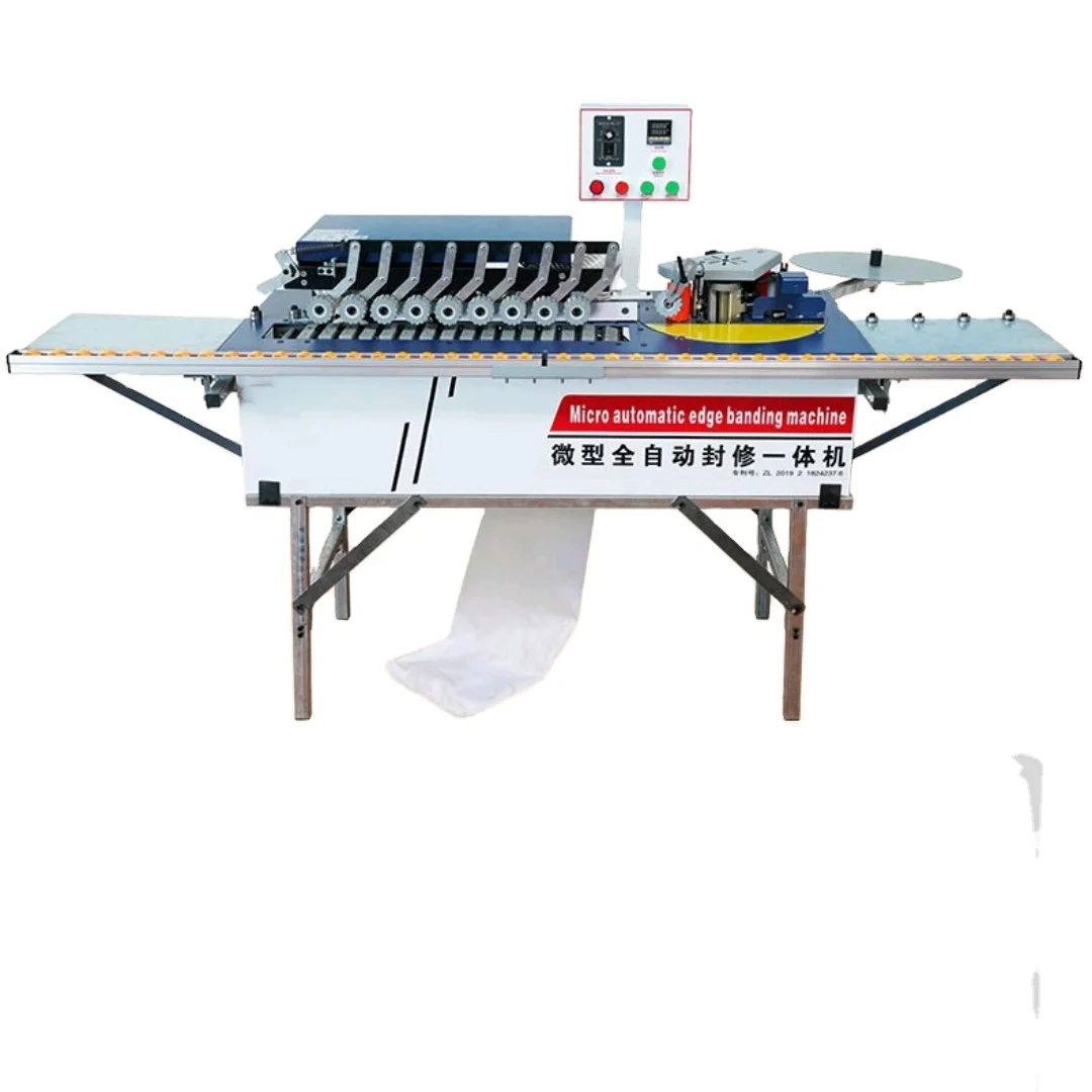 small and portable woodworking mdf and plywood edge banding machine micro automatic edge banding machine