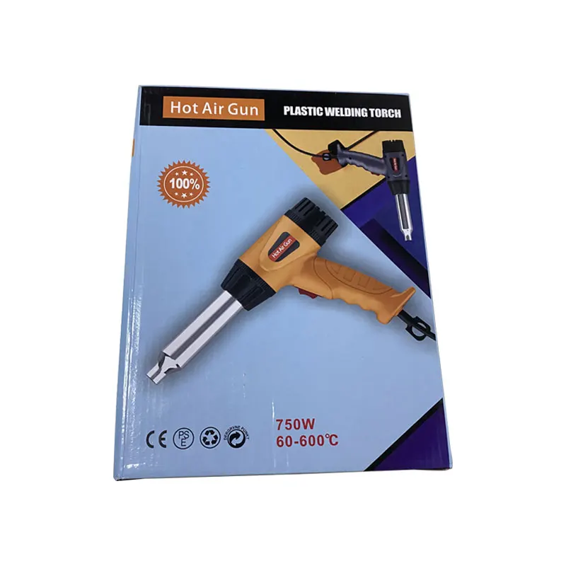 Customized Logo Portable 750w 220V Mobile Repair With Heating Core Tuyere Adjustable Electric Hot Air Gun Tools