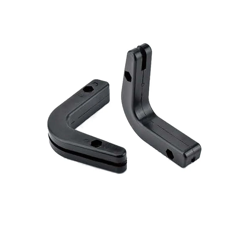 Fitness Equipment Accessories Barbell Support Plastic Rubber Coated Cast Iron V-shaped Hook Bracket Hanger Saddle Holder