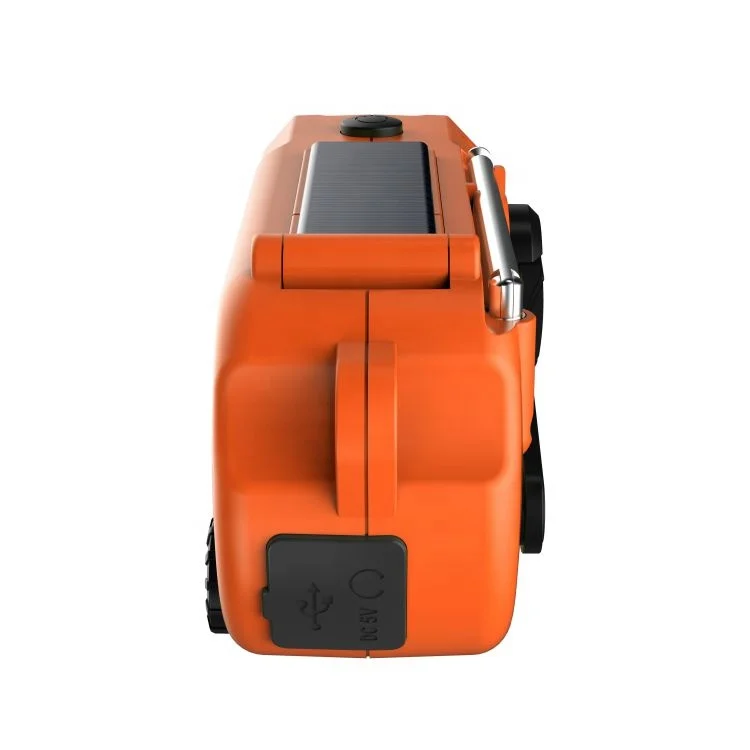 XSY-299 Portable multiple FT card support solar cell phone charger camping emergency radio torch walkman 5000mAh Battery