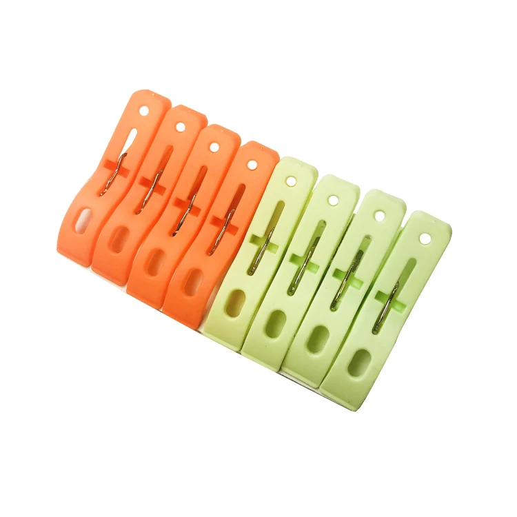 Hot Selling Plastic Sock Clip Cloth Pegs 16 Clips For Daily Use
