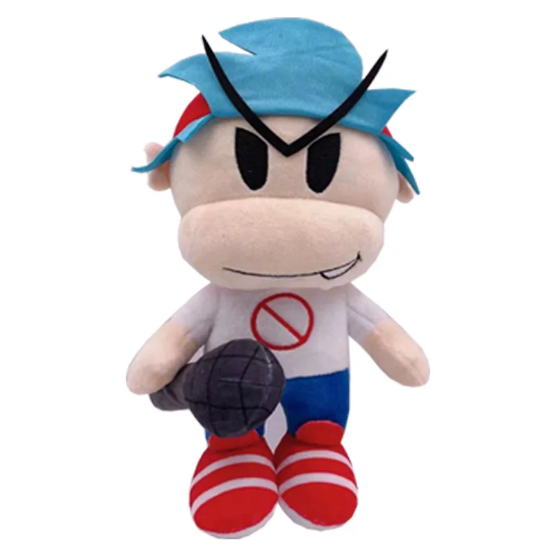 YIWU ALLSHINE Kids Halloween Gift Cartoon Pumpkin Man Skull Man Stuffed Pillow Friday Night Funkin Stuffed Animals Toys