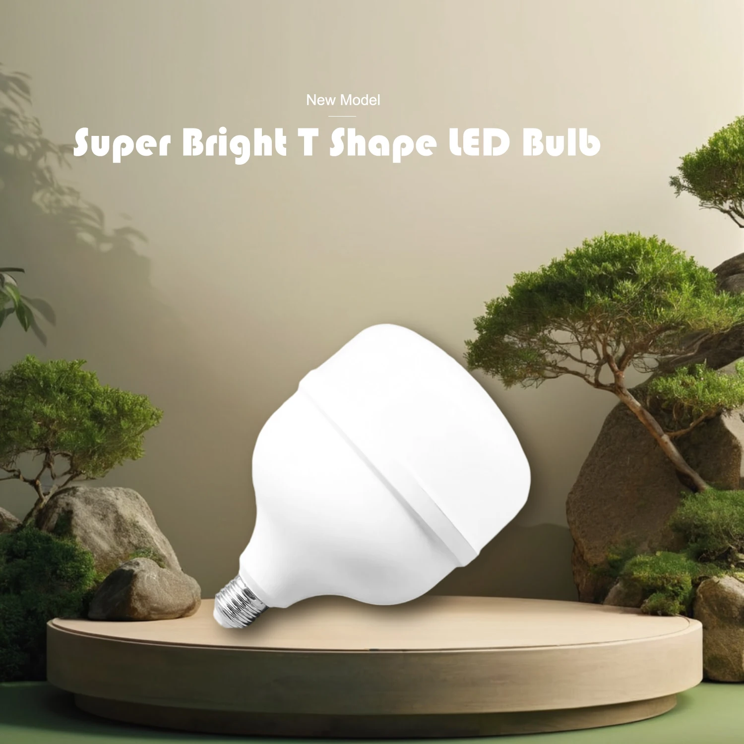 Factory Supplier Good Quality Stable LED Chip DOB Driver T Bulb SKD Base LED Bulb Parts
