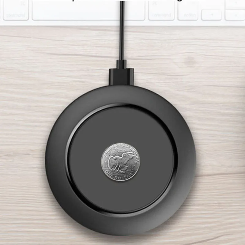 
5V/2A Fast Wireless Charger , LED Mobile Wireless Charger For Smartphone 