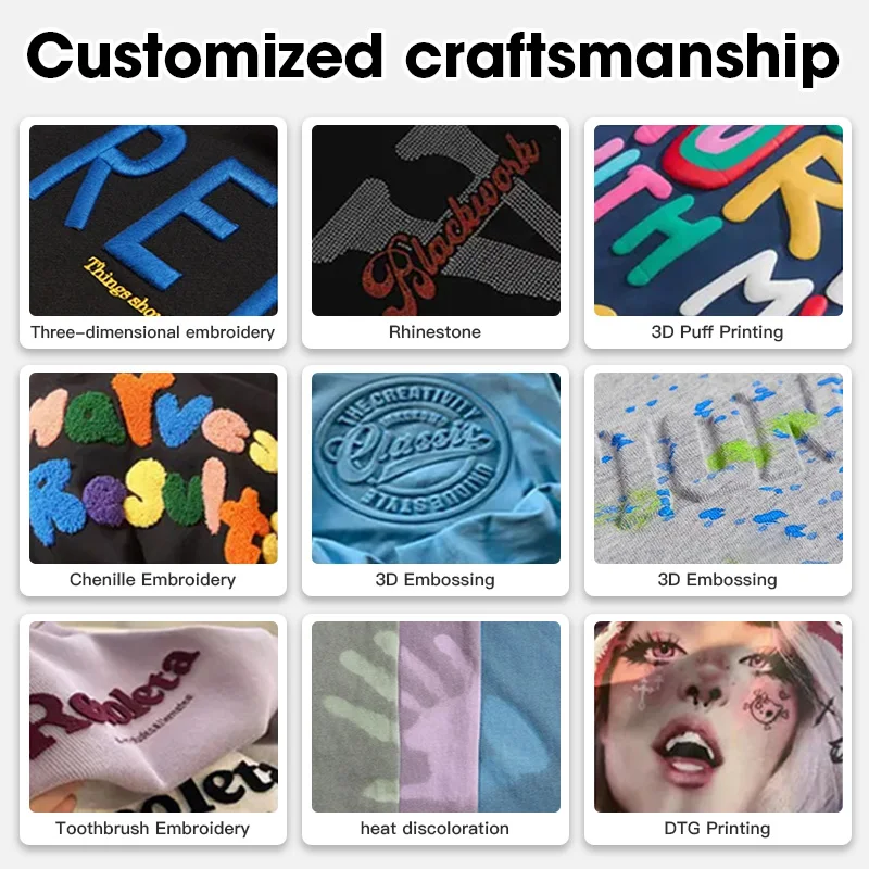 Custom Screen Print T Shirt Ripped 250 GSM Tee Full Double Layer Long Sleeve Cuff Stone Faded Acid Wash Boxy Cropped T Shirt Men