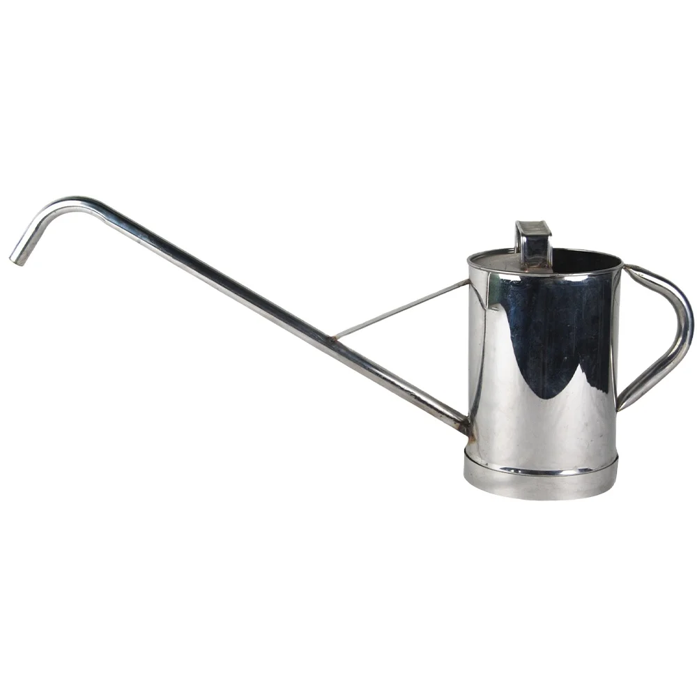Stainless steel reusable Watering Can with Removable Spout Perfect Metal  for Indoor Plants and Garden
