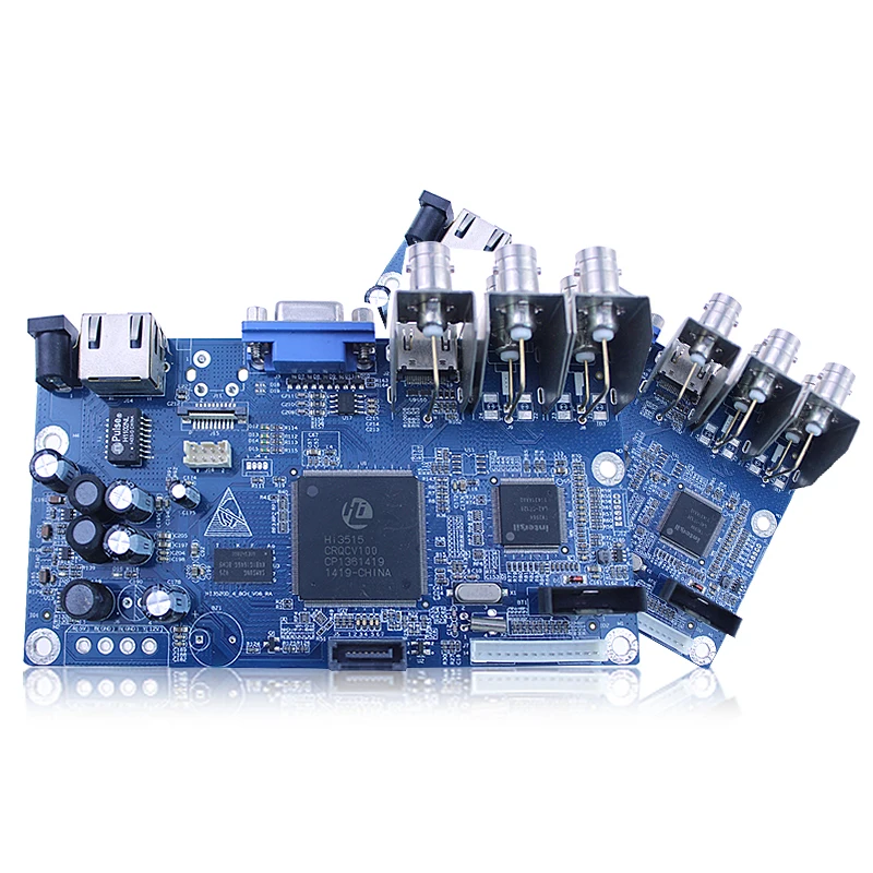 Port Ethernet Switch Pcb Board Microphone Pcb Multilayer pcb Ant Bms