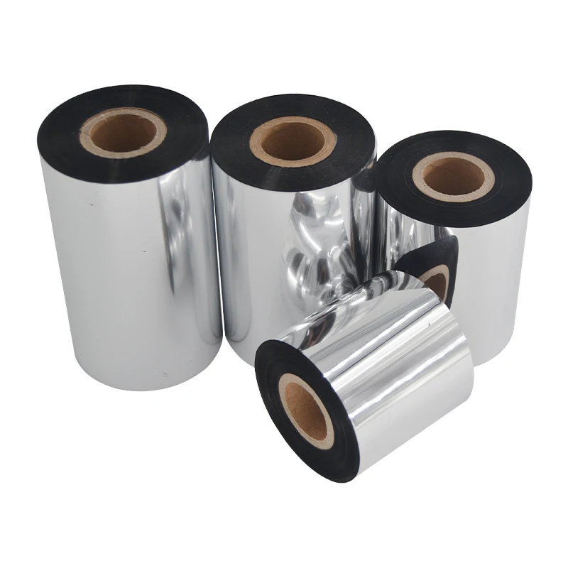 Premium Resin Ribbon Thermal Transfer Wax Resin Ribbon for Barcode Label Printer 110mm X 300m