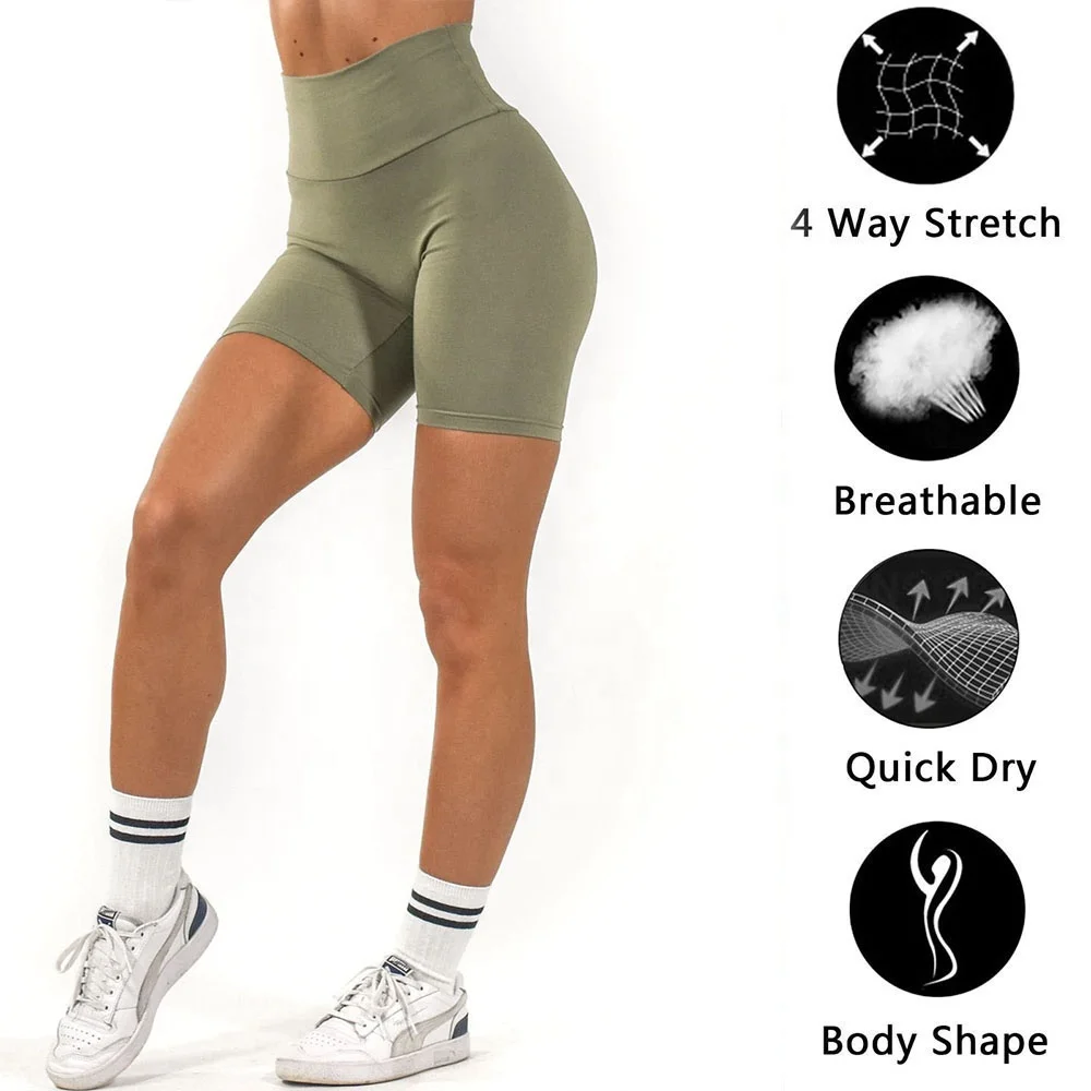 Sexy Women Fitness Shorts Cycling Biker Shorts Custom Workout Gym Shorts Women