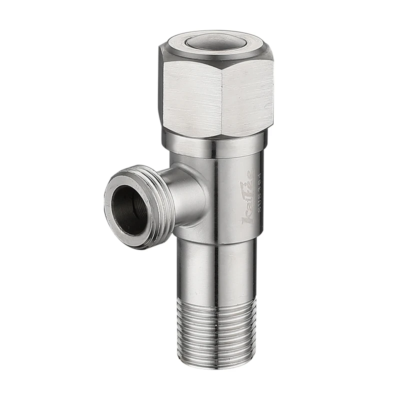 304 stainless steel triangle valve, 4 points thickened explosion-proof, water heater special toilet inlet valve stop valve