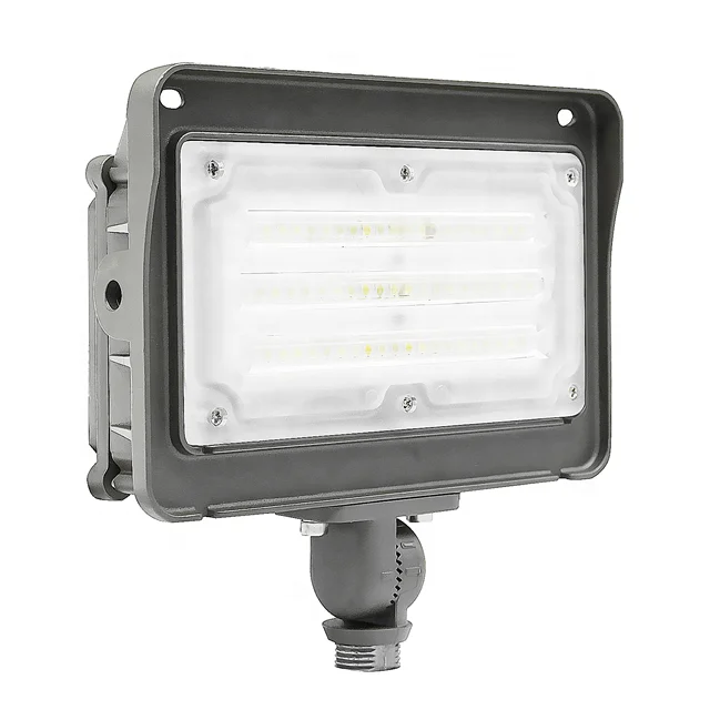 Knuckle Mount DLC ETL Listed 3power and 3 CCT Selectable  LED Flood Light