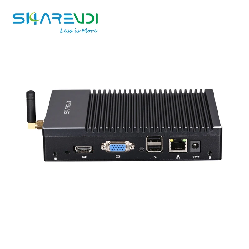 
2021 Best selling Fanless 3 years warranty MINI Desk top Computer PC K1 Computador with lpt 2*RS232 