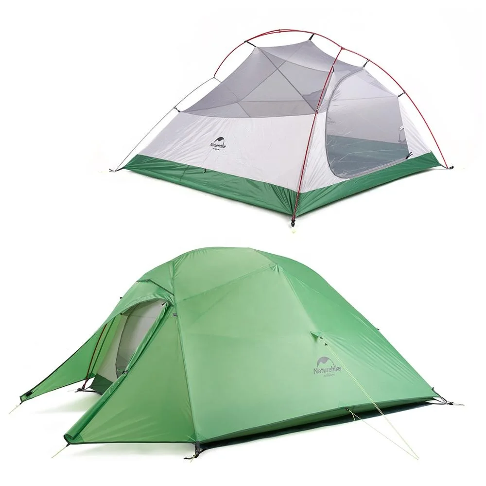 Naturehike Cloud Up 1 2 3 man waterproof Ultralight Tent Double Layers tent outdoor Camping hiking