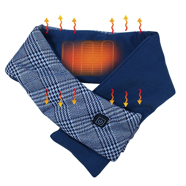 CERAWARM Модный зимний USB портативный источник питания для шеи подогрев кожи дружественный с дальним инфракрасным обогревом красный