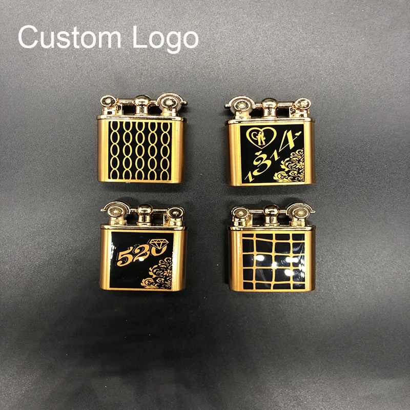 New ignition method lighter open flame lighter LOW MOQ custom lighter for cigarette