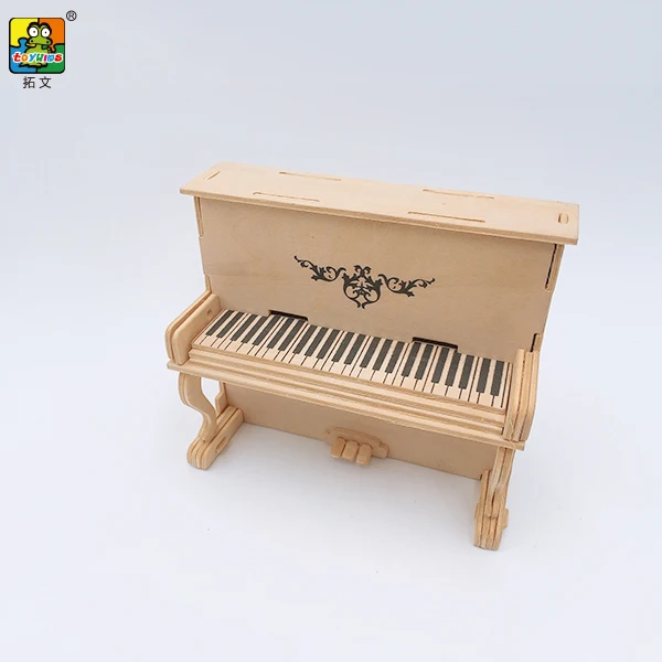 Wood piano Cello Music Instrument Toy Wooden Children Kids Musical Fun Educational Cartoon Musical Keyboard Piano Toy