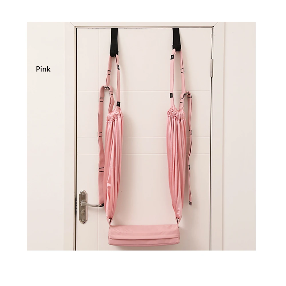 Yoga hammock wall hanging rope air hip open and upside down stretching device Backbend Training Belt