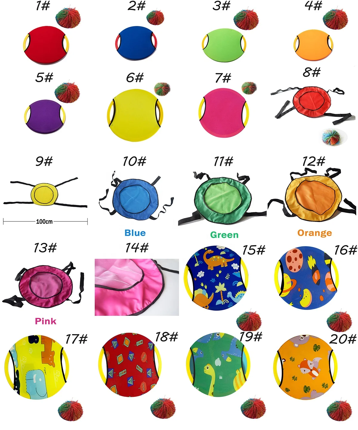 Toss and Catch Spike Ball Game Sports Games  Toss and Catch Paddle Game Set Disc Paddles and Toss Ball for Kids Family Play