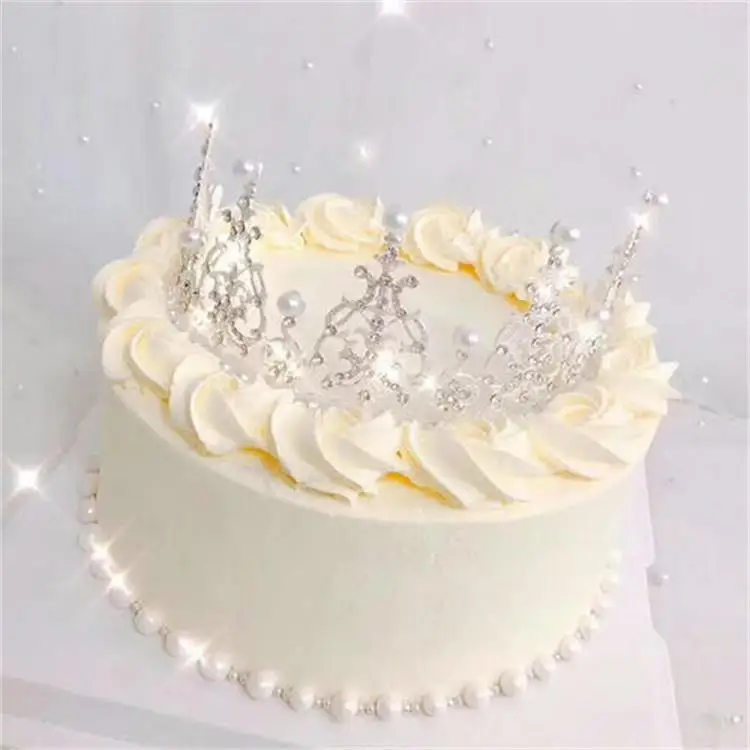 Factory Price Gold Silver Colorful Round Edible Sugar Pearl Sprinkles for Birthday Wedding Cake Decoration Edible Sprinkle Candy