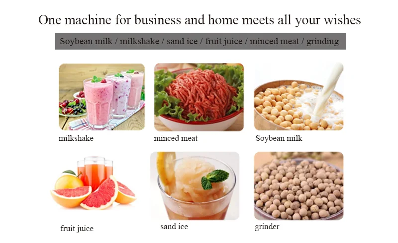 110V/220V Ice Crusher machine Ice juice mixer blender