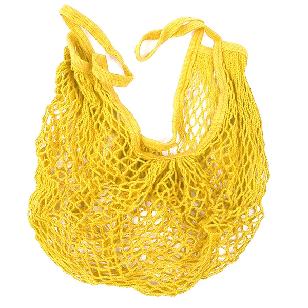 Eco Friendly Hot Selling Cotton String Net Shopping Produce Bags Reusable Mesh Tote Bag,Mesh Bag Vegetables