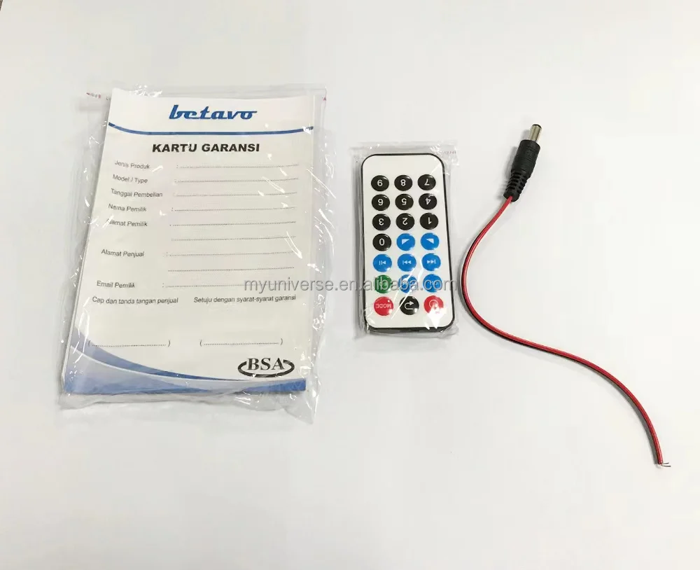 Professional Mini Amplifier with 2 Channel for Motorcycle