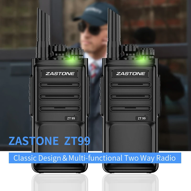  ZASTONE профессиональная Лучшая цена ZT99 ручная УВЧ 5 Вт Радио для полиции хорошее качество