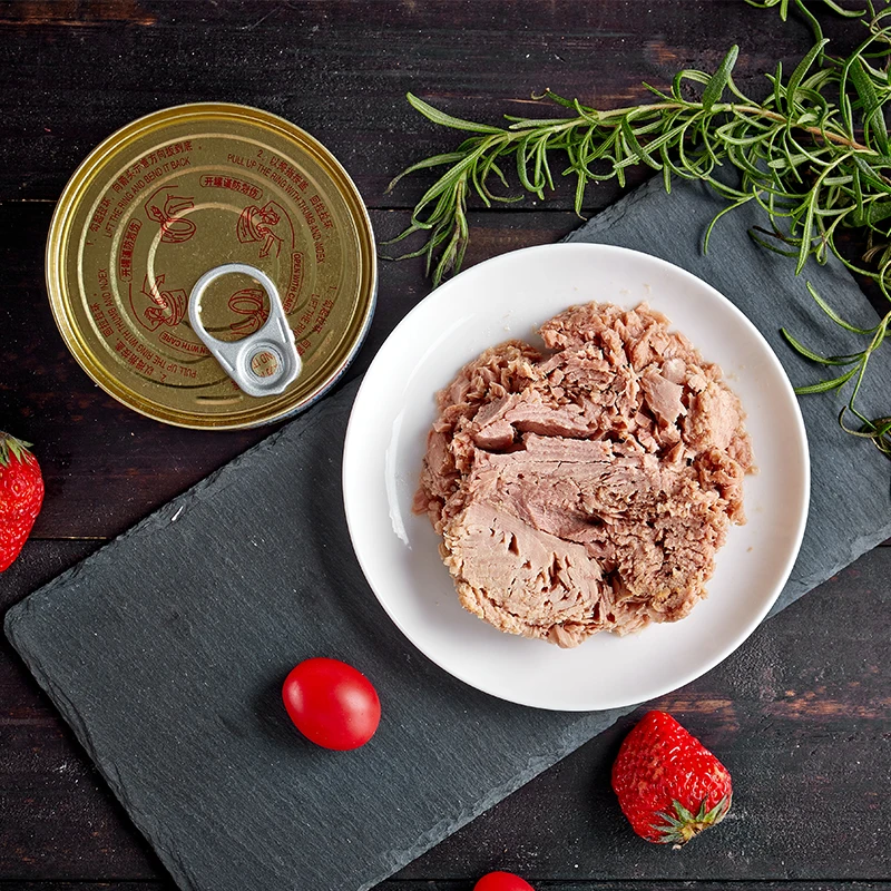 Hot Sale Tuna Meat Canned Fish in Oil/ In Water 185g