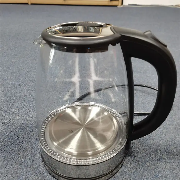 New Style 1500W 1800W 2.0L Portable Cordless Electric Glass Kettle