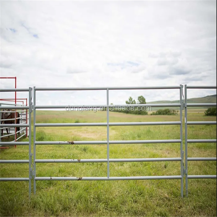Heavy Duty Metal Ranch Fence Panels Galvanized for Livestock Enclosures