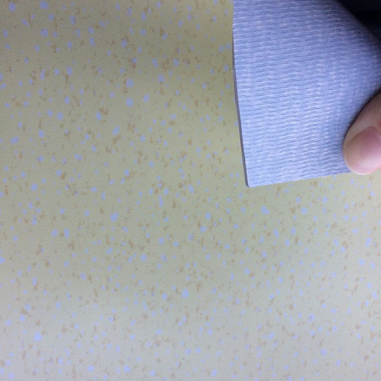 Embossed Woven Plank PVC Vinyl Flooring