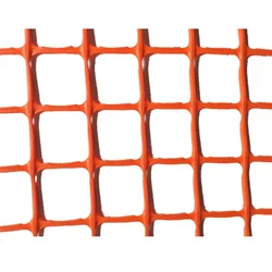 durable orange plastic safety barrier mesh garden fence
