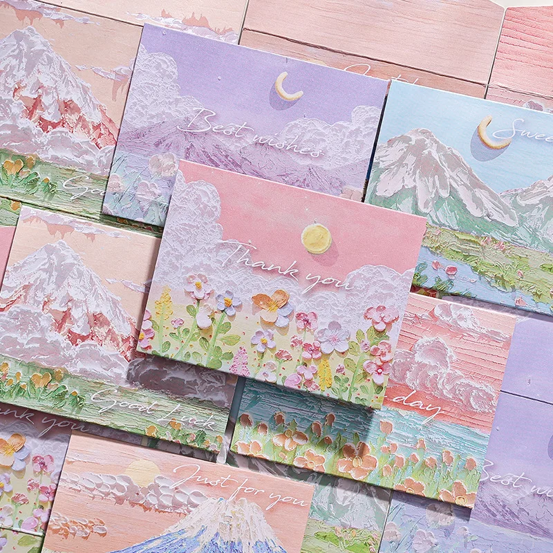 Quality Wholesale Funny Assorted Greeting Cards Printing Bulk Blank Boxes Set Happy Birthday Card with Envelopes