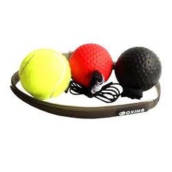 Punching boxing ball Reflex Speed Ball With Head Band Raising Reaction Force Hand Eye Training Boxing Muay Thai Exercise