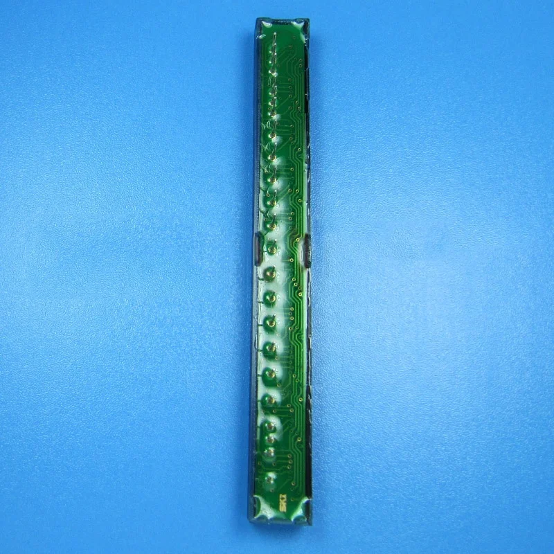 Taidacent BL101-1004F 101 Segment 100mm Yellow Green LED Light Beam Display Sound Level Meter Display LED Light Bar